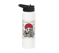 My Weekend is All Booked Raccoon Book Lover Stainless Steel Insulated Water Bottle