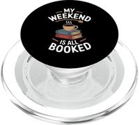 My Weekend Is All Booked Reading PopSockets PopGrip for MagSafe