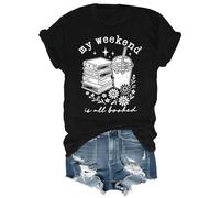 My Weekend is All Booked Shirt Graphic Tees Crew & V-Neck Black
