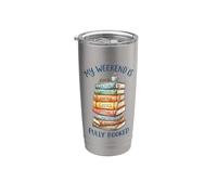 My Weekend is Fully Booked Funny Reading Lover Stainless Steel Insulated Tumbler