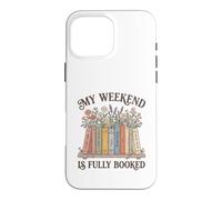 My Weekend Is Fully Booked Graphic Novel Novelty Case for iPhone 16 Pro Max