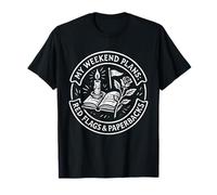 My Weekend Plans Red Flags Spicy Book Dark Romance T-Shirt