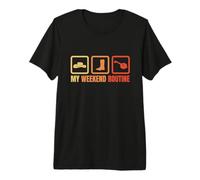 My Weekend Routine Premium T-Shirt