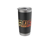 My Weekend Routine Stainless Steel Insulated Tumbler