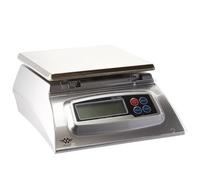 My Weigh KD7000 Kitchen Scale & Mains Adaptor Pack 7kg Capacity x 1g Readability c/w Stainless Steel Platform