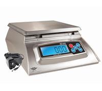 My Weigh KD8000 8kg x 1g Kitchen Scale with Bakers Percentage Feature and UK Mains Adaptor