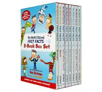 My Weird School Fast Facts 8 Book Box Set (Geography, Sports, Space Humans and Farts, Explorers Presidents and Toilets, Dogs Cats and Dung Beetles, Dinosaurs Dodos and Woolly Mammoths & More)