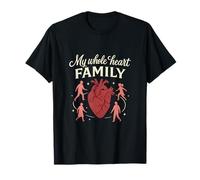 My Whole Heart Family Heartbeat Squad Graphic T-Shirt