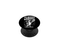 My Wiener Sure Is A Handful Funny Men's Offensive PopSockets Adhesive PopGrip