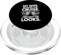 My Wife Booked The Cruise I Brought The Looks PopSockets PopGrip for MagSafe