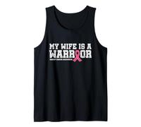 My Wife is a Warrior Pink Ribbon Tee - Breast Cancer Fighter Tank Top