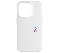 My Wife Is A Warrior Thyroid Cancer Awareness Case for iPhone 14 Pro