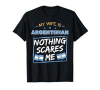 My Wife Is Argentinian Argentina Heritage Roots Flag Pride T-Shirt