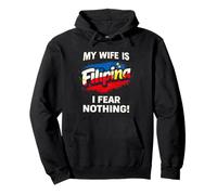 My Wife Is Filipina Nothing Scares Me Pullover Hoodie