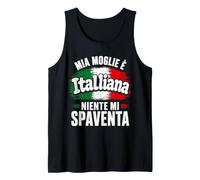 My Wife is Italian Nothing Scares Me Tank Top