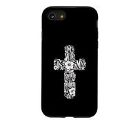 My Wife Is My Favorite Problem Floral Cross Christianity Case for iPhone SE (2020) / 7/8