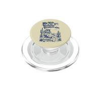 My Wife Is My Favorite Problem Funny Dog Cowboy UFO Desert PopSockets PopGrip for MagSafe