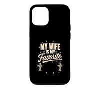 My Wife Is My Favorite Problem Vintage Christianity Retro Case for iPhone 12/12 Pro