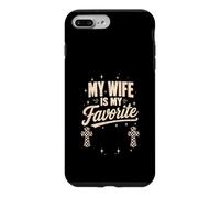 My Wife Is My Favorite Problem Vintage Christianity Retro Case for iPhone 7 Plus/8 Plus