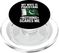 My Wife Is Pakistani Nothing Scares Me PopSockets PopGrip for MagSafe