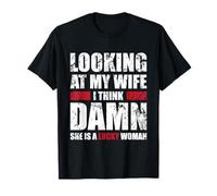 My Wife - She Is A Lucky Woman - Funny Husband T-Shirt