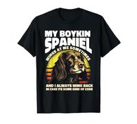 My Winking Boykin Spaniel Has A Secret Code For A Dog Parent T-Shirt