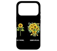 My Wish God's Plan Sunflower Christian Faith Religious Case for iPhone 17 Pro