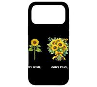 My Wish God's Plan Sunflower Christian Faith Religious Case for iPhone 17 Pro Max