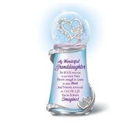 My Wonderful Granddaughter Musical Glitter Globe