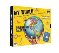 My World Advent Calendar 2024 “Visit” 24 countries and come back just in time for Christmas day! Explore different cultures, create original Arts & Crafts gift from each country. with a printed guide