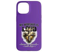 My Worship is Loud Because My Wounds Were Deep Psalm 147:3 Case for iPhone 15