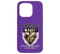 My Worship is Loud Because My Wounds Were Deep Psalm 147:3 Case for iPhone 15 Pro