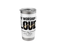 My Worship is Loud Because My Wounds were Deep Psalm 147:3 Stainless Steel Insulated Tumbler