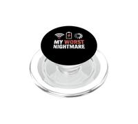 My Worst Nightmare Funny Gamers Humor Video Games PopSockets PopGrip for MagSafe