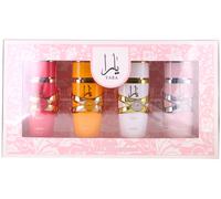 My Yara Collection by Lattafa Women Set: EDP Spray x4 (0.8+0.8+0.8+0.8oz) New
