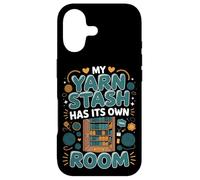 My Yarn Stash Has Its Own Room Crochet Crocheter Case for iPhone 17
