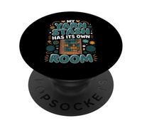 My Yarn Stash Has Its Own Room Crochet Crocheter PopSockets Adhesive PopGrip