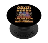 My Yarn Stash Is A Curated Collection Of Happiness PopSockets Adhesive PopGrip