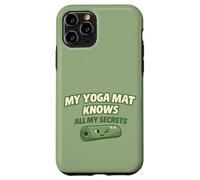 "My Yoga Mat Knows All My Secrets" Cute Funny Gift For Yogis Case for iPhone 11 Pro