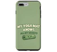 "My Yoga Mat Knows All My Secrets" Cute Funny Gift For Yogis Case for iPhone 7 Plus/8 Plus