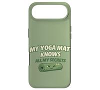 "My Yoga Mat Knows All My Secrets" Cute Funny Gift For Yogis Case for iPhone Air