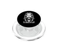 My Yoke Is Easy And My Burden Is Light Jesus Christ Believer PopSockets PopGrip for MagSafe