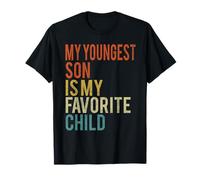 My Youngest Son is My Favorite Child Vintage T-Shirt