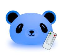 My Zen Den Presence The Meditating Panda, Guided Visual Meditation Tool for Practicing Mindfulness, 3-in-1 Breathing Light with Night Light and Noise Machine, 4-