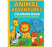 My Zoo Coloring Book - Cute Anime Animals