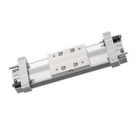 MY1M Slide Mechanical Jointed Rodless Guide Liner Rail Rodless air Pneumatic Cylinder Stroke 100-1000mm(Stroke 1500L mm,MY1M25)