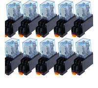 MY2P HH52P MY2NJ 12V 24V DC / 110V 220V AC Relay 10Pcs(AC,48V)