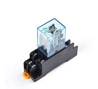 MY2P HH52P MY2NJ Relay 220V AC Coil 12V 24V General Purpose DPDT Micro Mini with Socket Power 1Pcs(AC110V)
