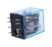 MY2P HH52P MY2NJ Relay Coil General Micro Mini Electromagnetic Relay Switch With LED AC 110V 220V 380V DC 12V 24V 36V 1Pcs(DC,380V)