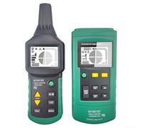 MY6818 Digital Wire Tracer & Cable Detector with Transmitter, 125kHz Signal, AC/DC Voltage Detection, for Underground Cables, Metal Pipes, Fault Locating